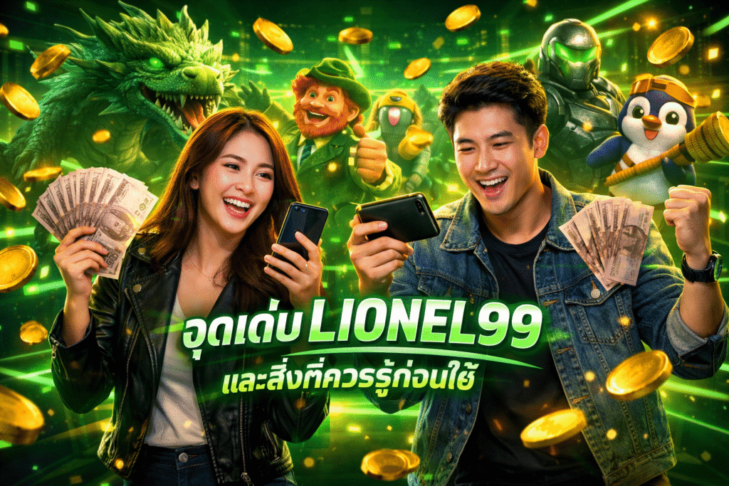 จุดเด่น LIONEL99 และสิ่งที่ควรรู้ก่อนใช้